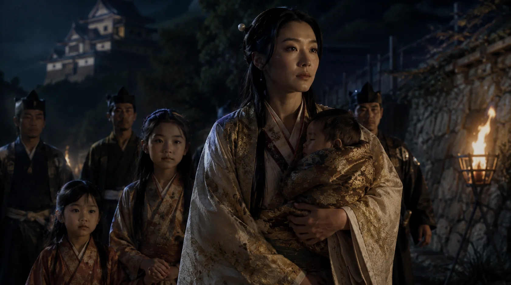 Oichi and her daughters — a family caught between powerful houses in a period of political upheaval