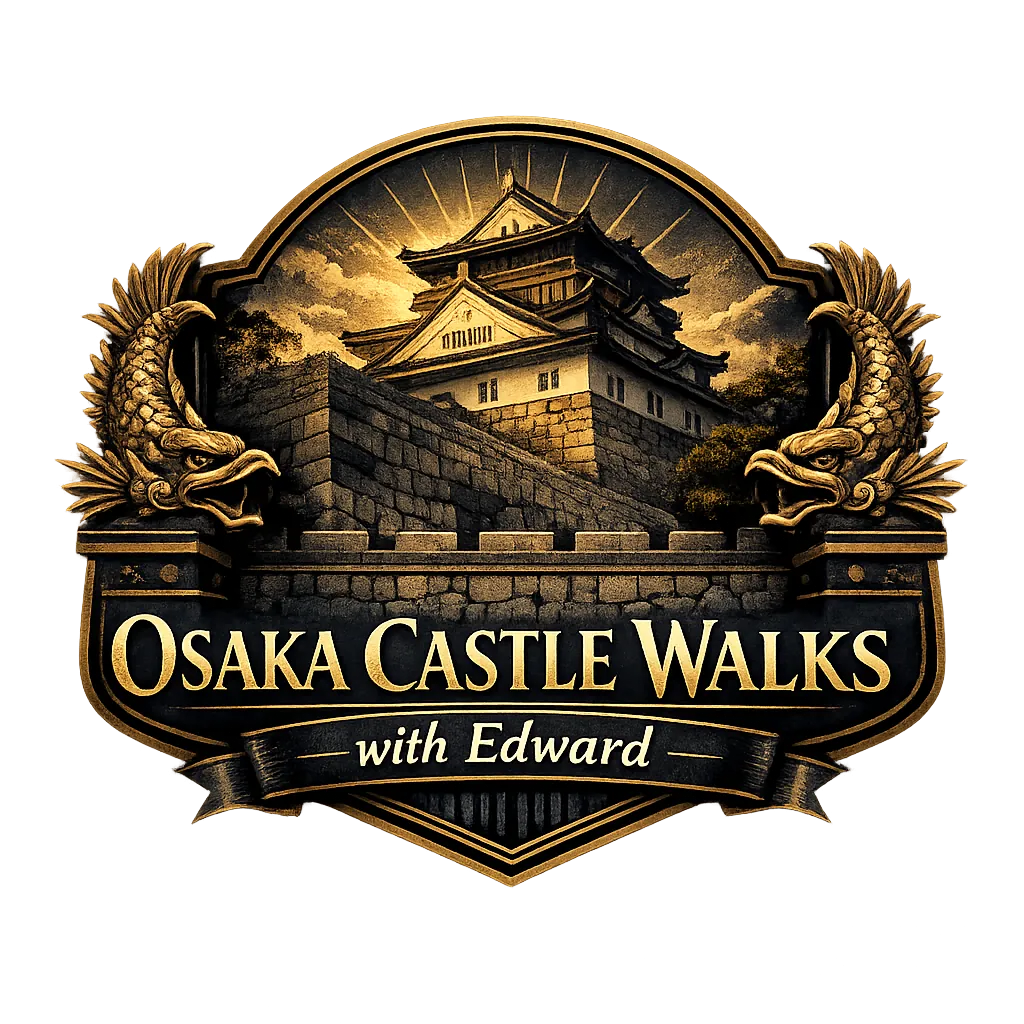 Osaka Castle Walks with Edward