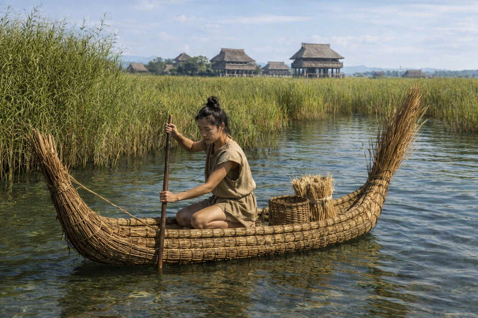 Ikegami-Sone Yayoi Settlement Reconstruction - ca. 400 BCE