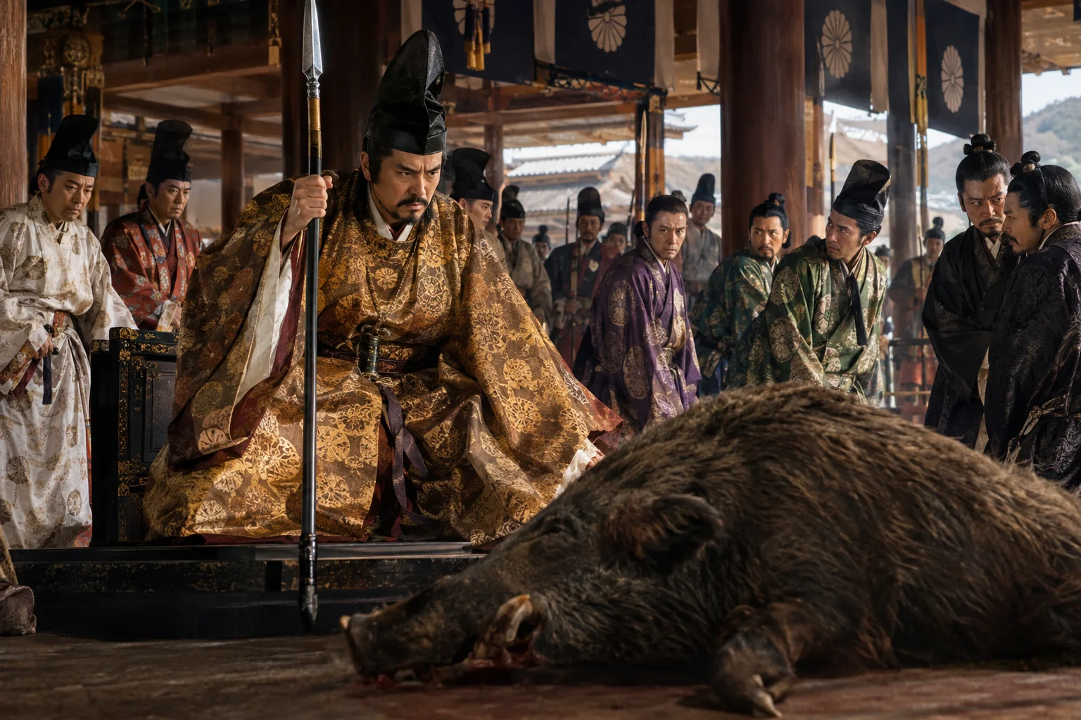 Emperor Sushun and Soga no Umako — the assassination of an emperor, 592